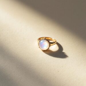 Elysian Moonstone Ring