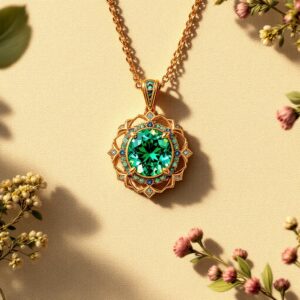 Elysium Green Tourmaline Pendant