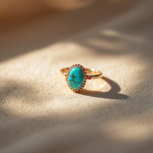 Indigo Peaks Ring